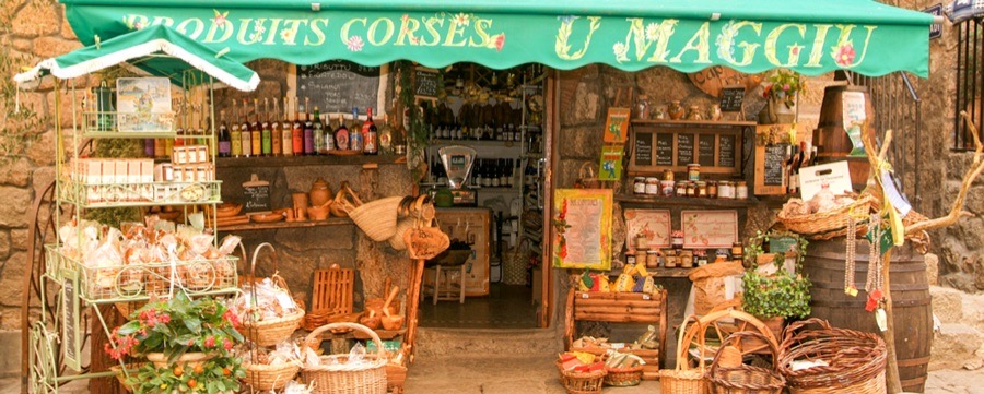 Mat och dryck på Korsika